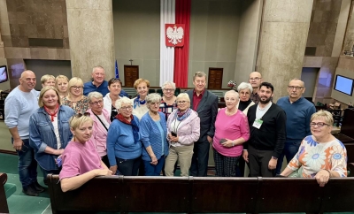 Seniorzy z Bydgoszczy gośćmi Jana Szopińskiego na Wiejskiej