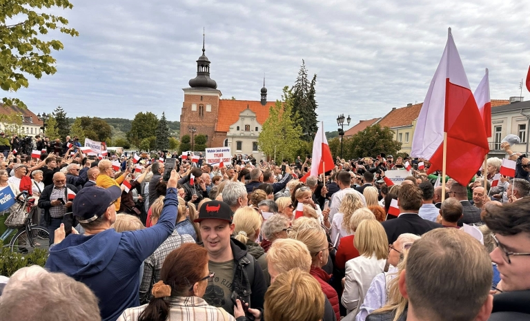 Włocławek. Wiec z Rafałem Trzaskowskim